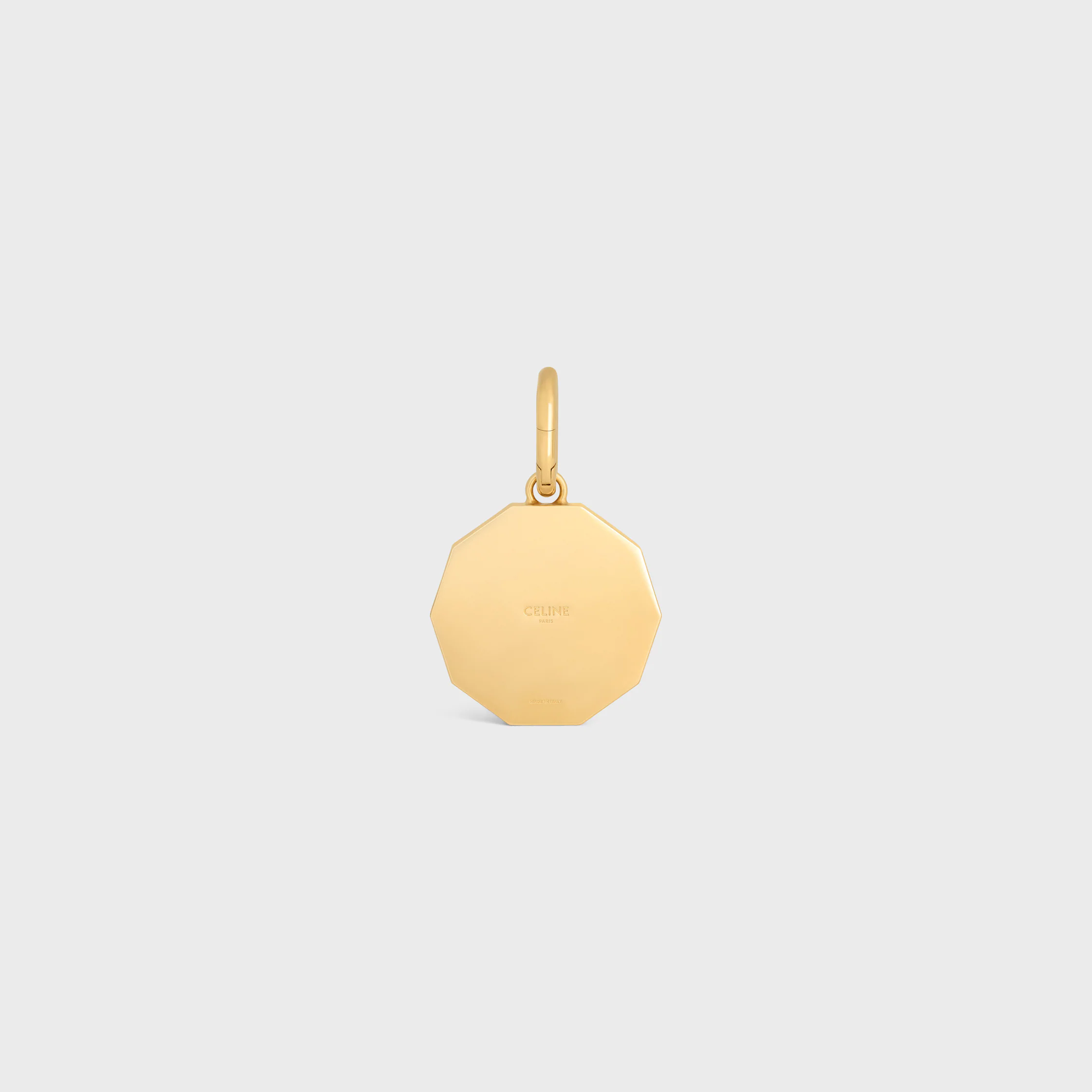 CHARMS DECAGON TRIOMPHE MEDAL I EMALJ OCH BRONS MED GULDYTA