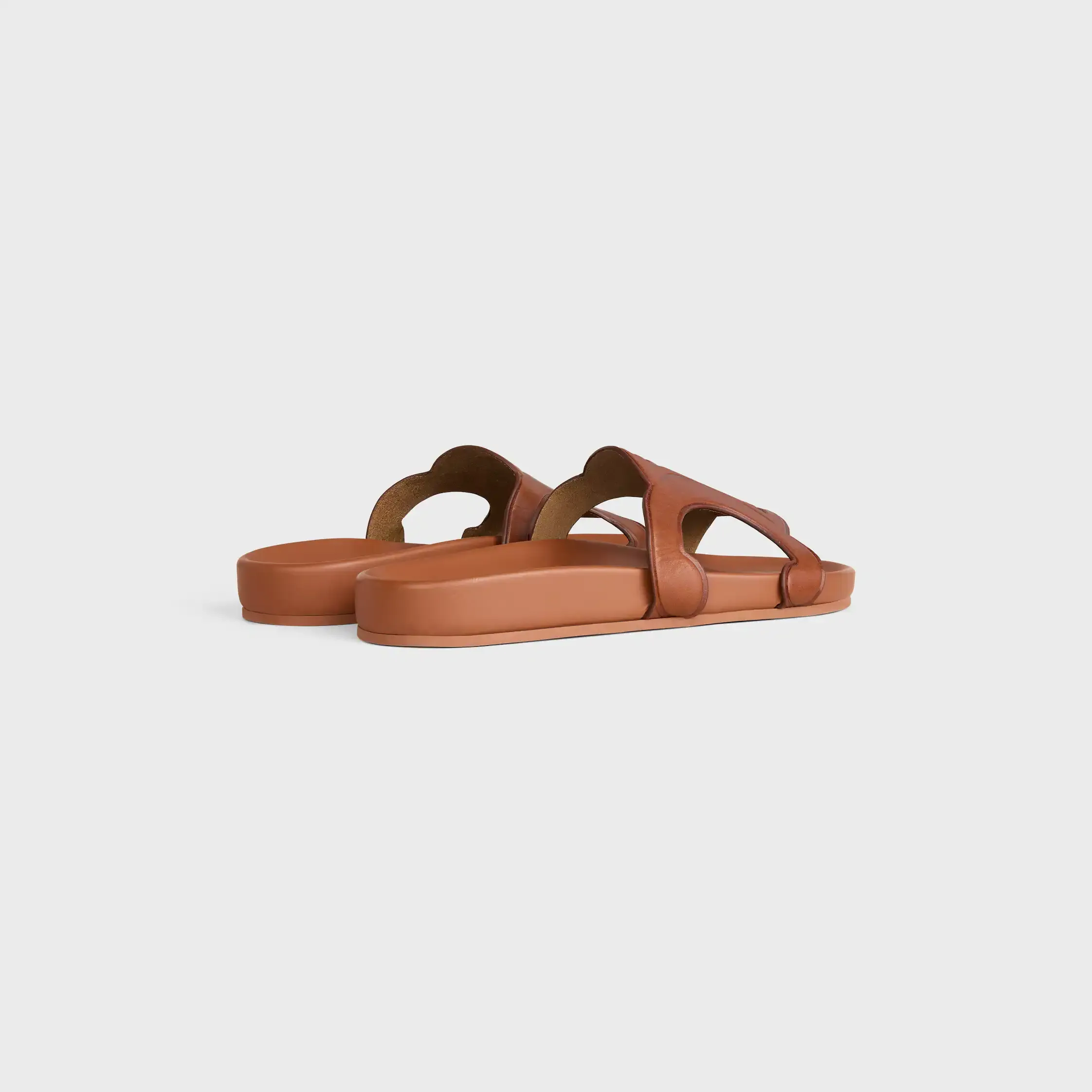 TRIOMPHE SLIDE I KALVSKIN - VEGAN TANNING