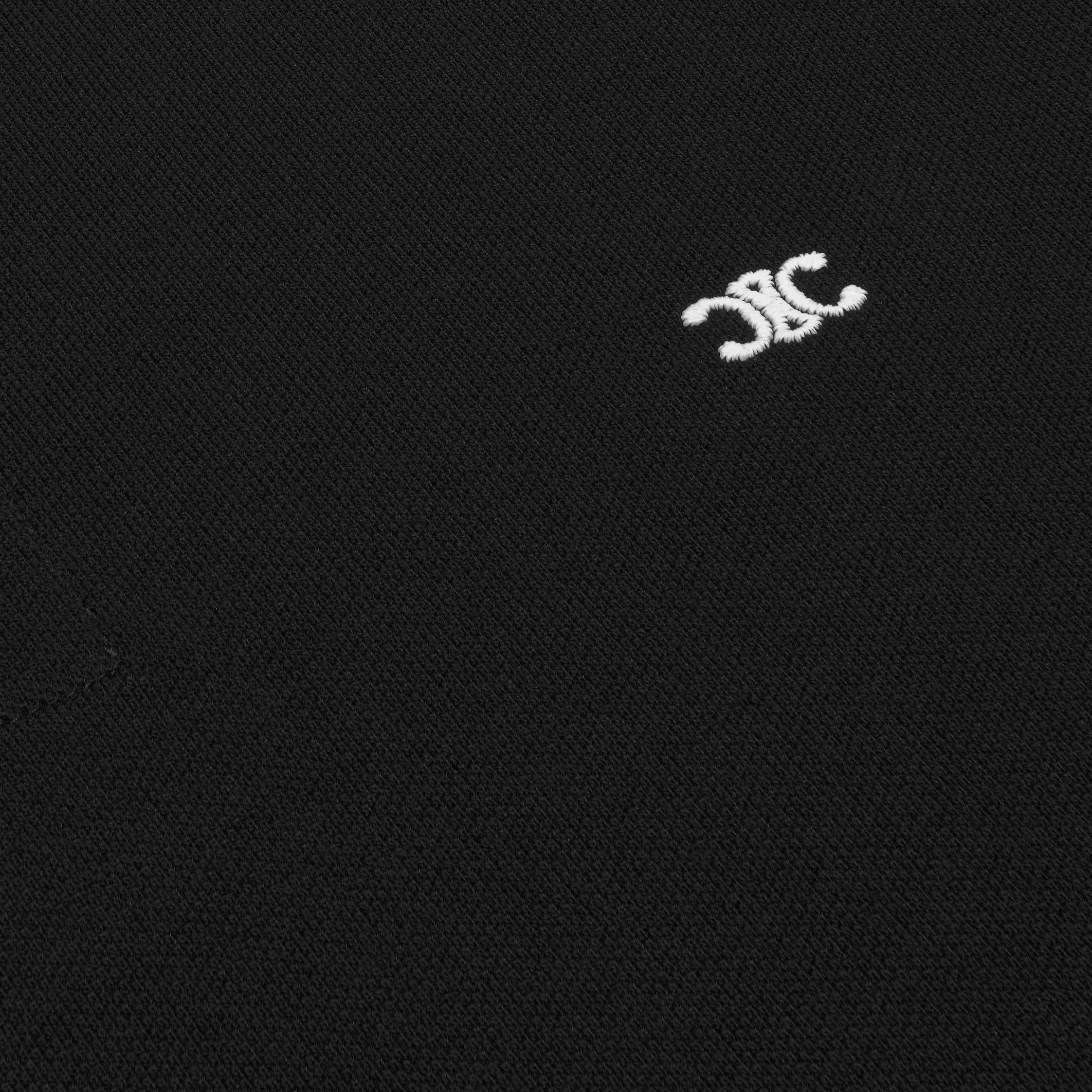 klassisk poloshirt i bomullspiqué