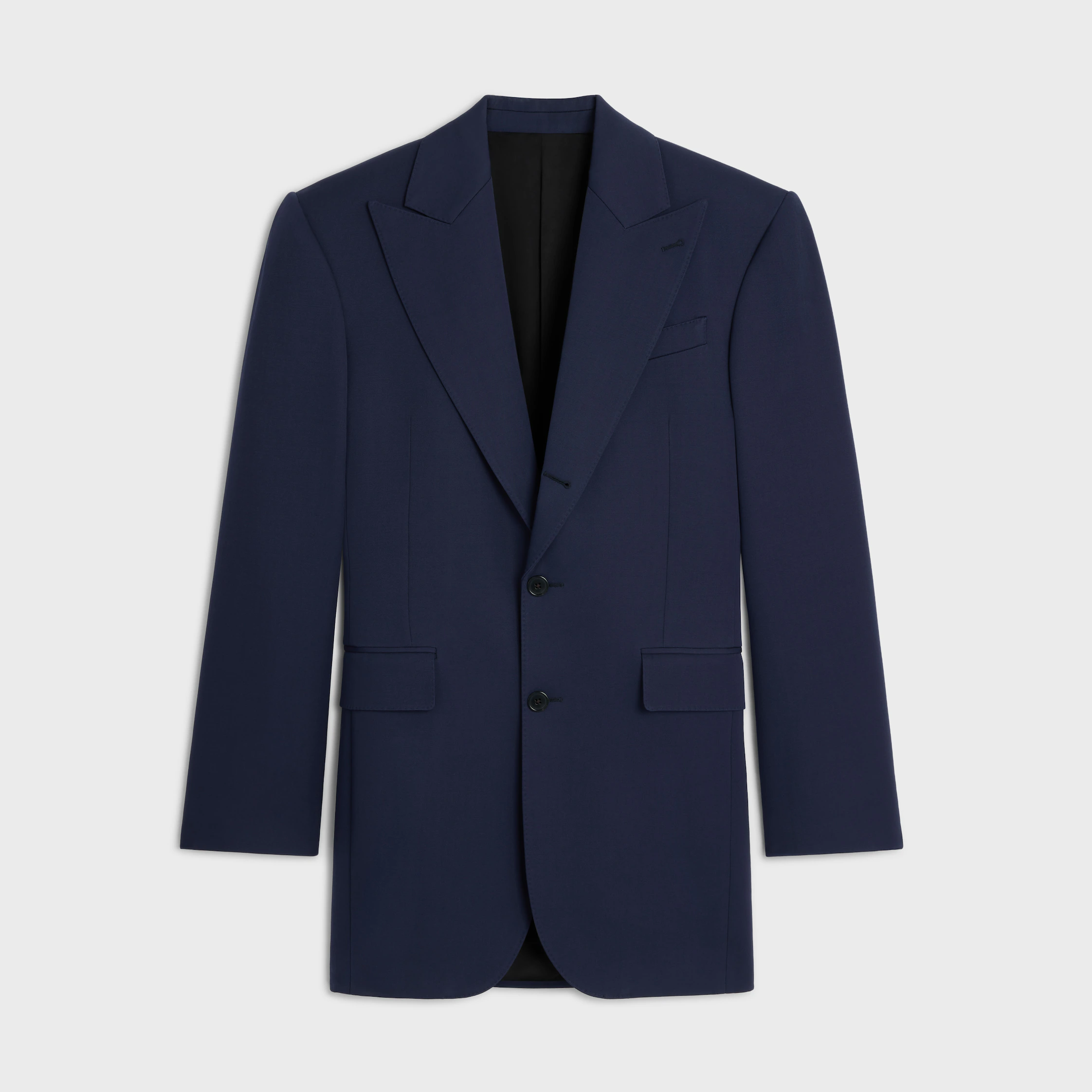 kronjacket IN GRAIN DE POUDRE WOL